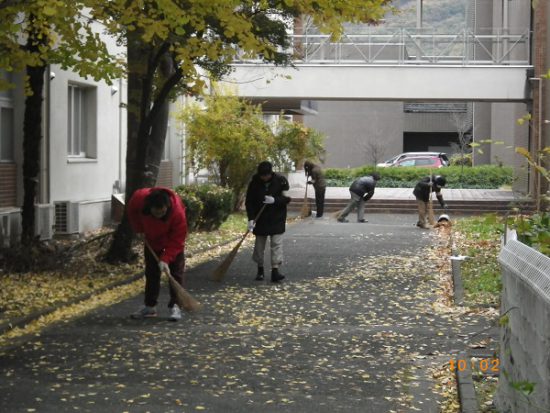 たくさんの学生が参加しました
